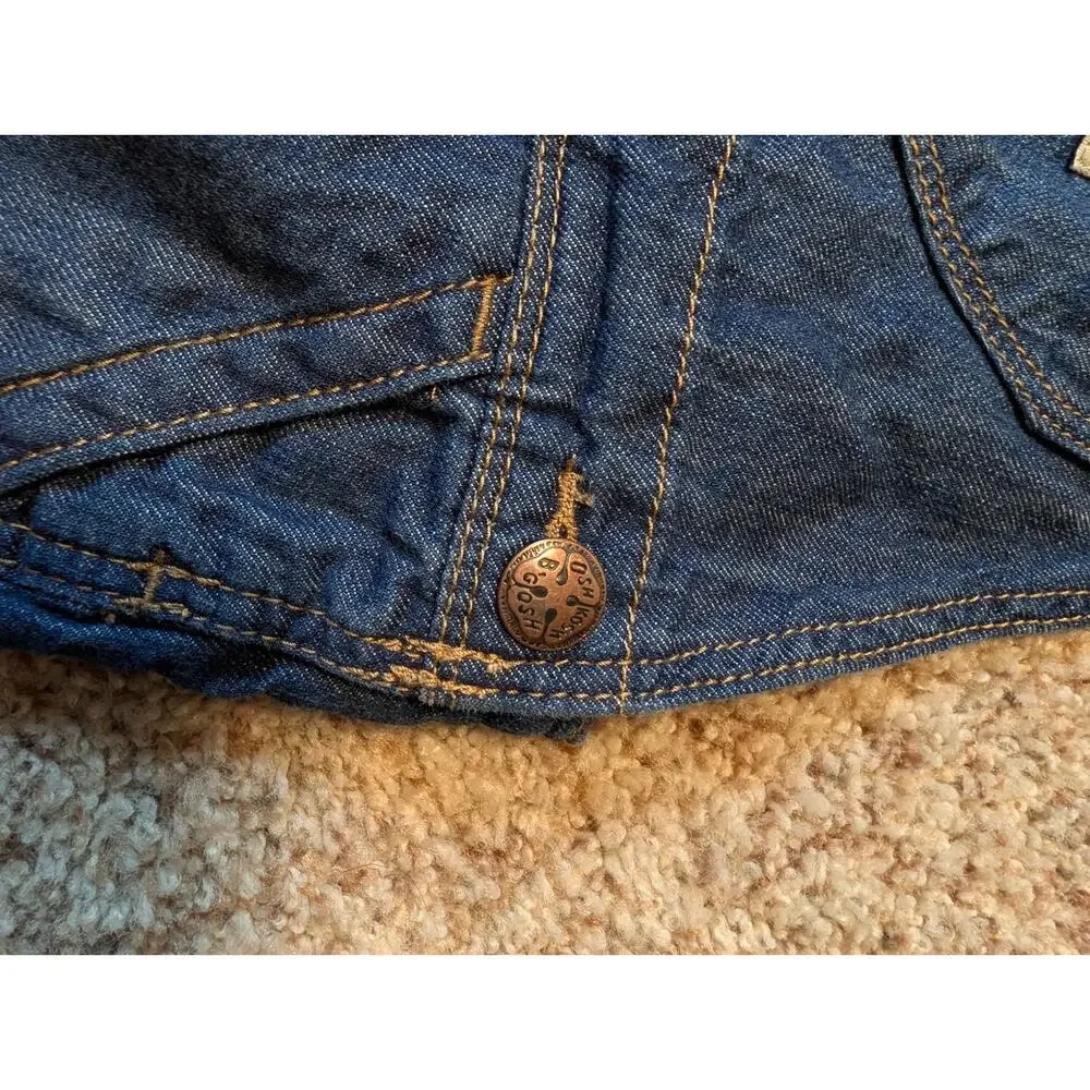 OshKosh B’gosh Kids Denim Overalls Size 3T Classic Blue Jeans Bib Overalls Lined